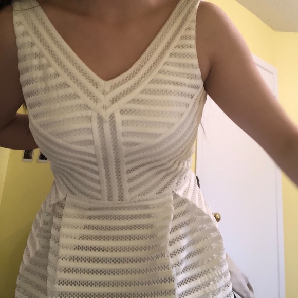 white formal dress - Picture 2 of 3